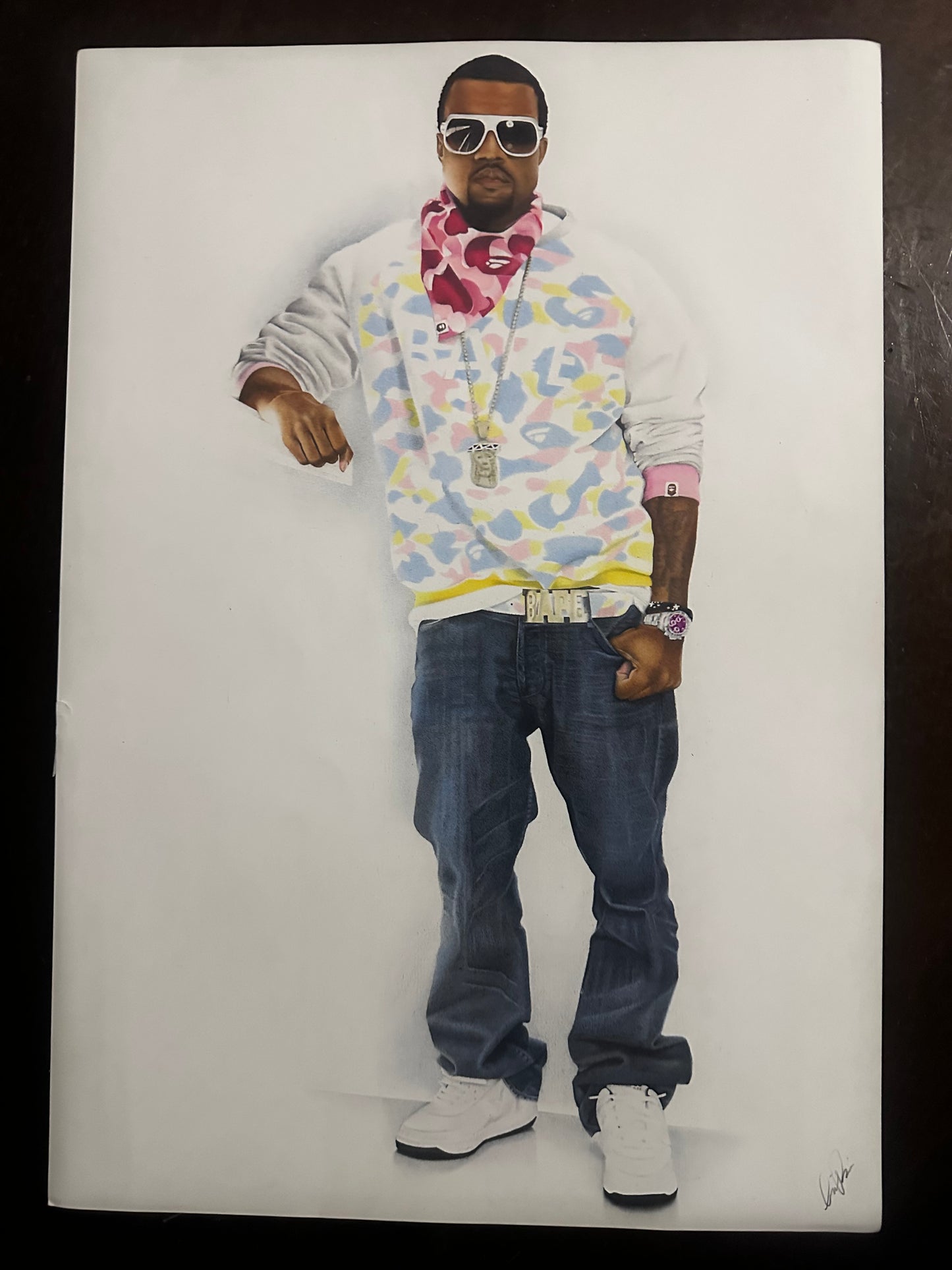 ORIGINAL Kanye To The, 2025 (Drawing)